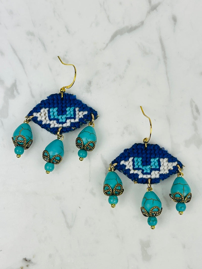 Earrings_TurquioseMati