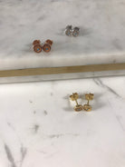 Thalia Round Earrings