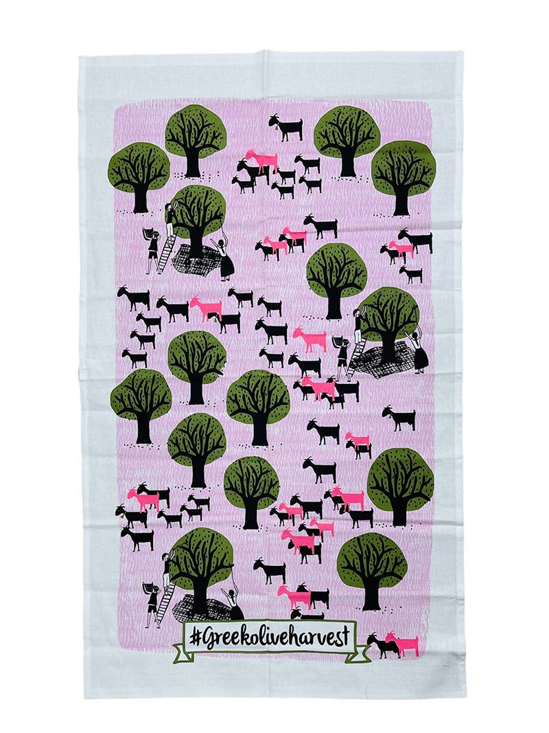TeaTowel_#GreekOliveHarvest