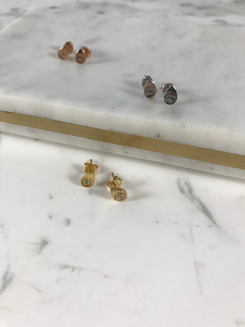 Thalia Teardrop Stud Earrings