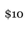 $10